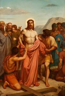 Jesus é despojado de suas vestes