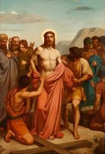 Jesus é despojado de suas vestes