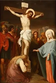 Jesus morre na cruz
